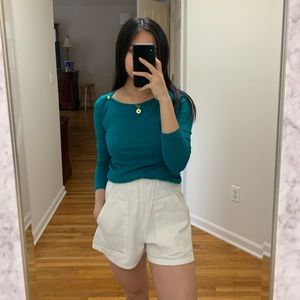 J. Crew Boatneck Painter’s Long Sleeve Tee